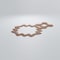 Ekena Millwork Large Cordova Decorative Fretwork Wood Wall Panels, Walnut, 35 1/8"W x 23 3/8"H x 3/8"T WALW24X24X0375CRVWA - alternate 3